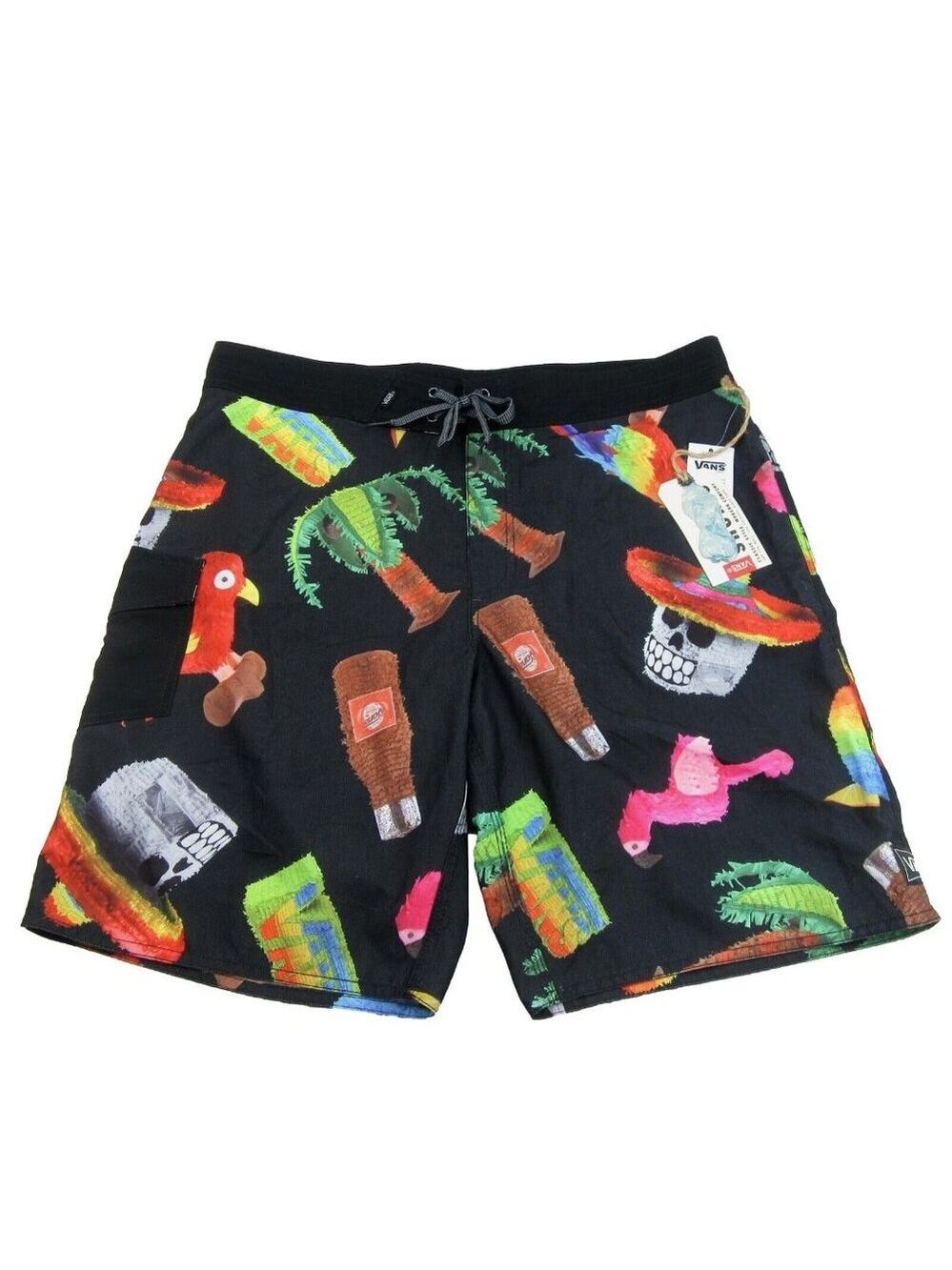 Vans Era Isla Vista Boardshort Swim Trunks Men's Size 34 NEW